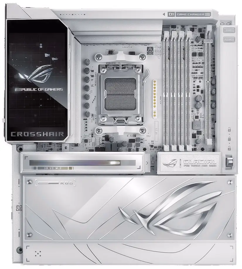 El Coto El Casar Guadalajara PC - Montaje Placa Base ASUS ROG CROSSHAIR X870E GLACIAL El Coto El Casar Guadalajara